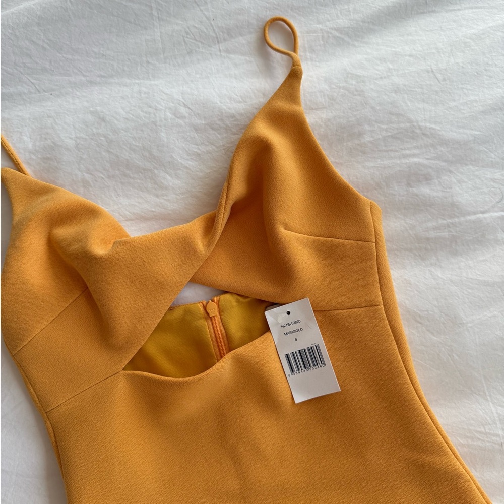 Bec & Bridge Marigold Yellow Dress